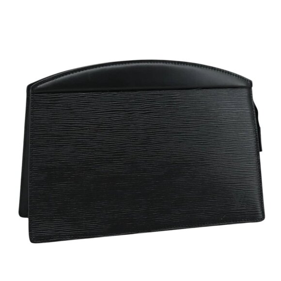 LOUIS VUITTON Epi Trousse Crete Pouch Black M48402 LV Auth 110654 - Picture 1 of 15